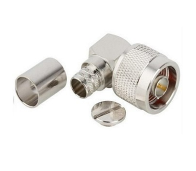 N Male R/A for LMR 200 Crimp Connector