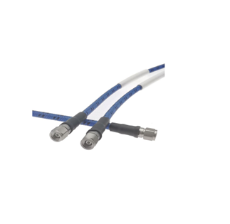 DC-110 GHz, 1.0mm Male to 1.0mm Male Armored Bench Test Cable Assembly, Using SRFS180P