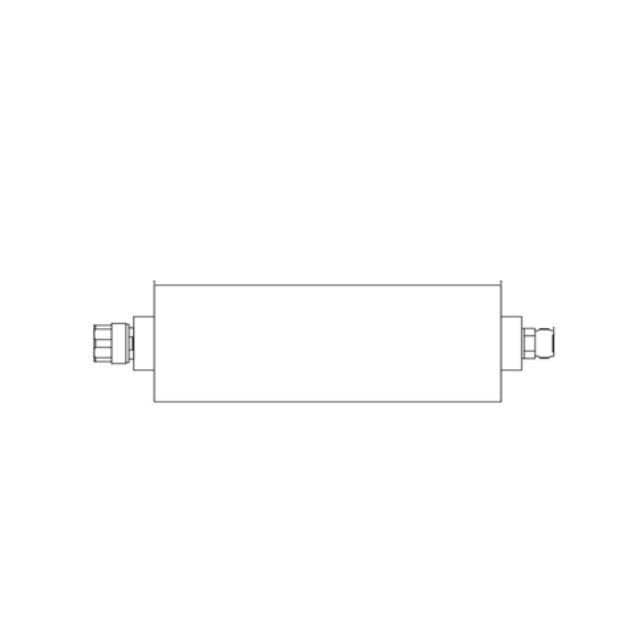 40dB 200W DC-3GHz N-MN-F Coaxial Attenuator