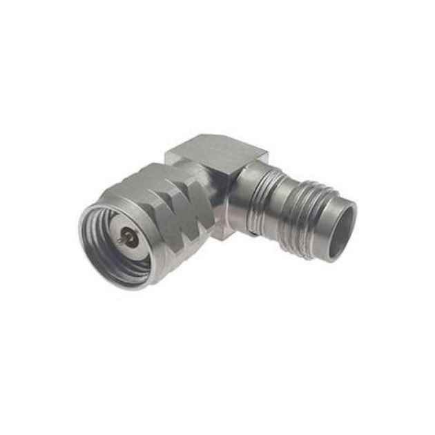 1.85mm Female to 1.85mm Male Right Angle Adapter