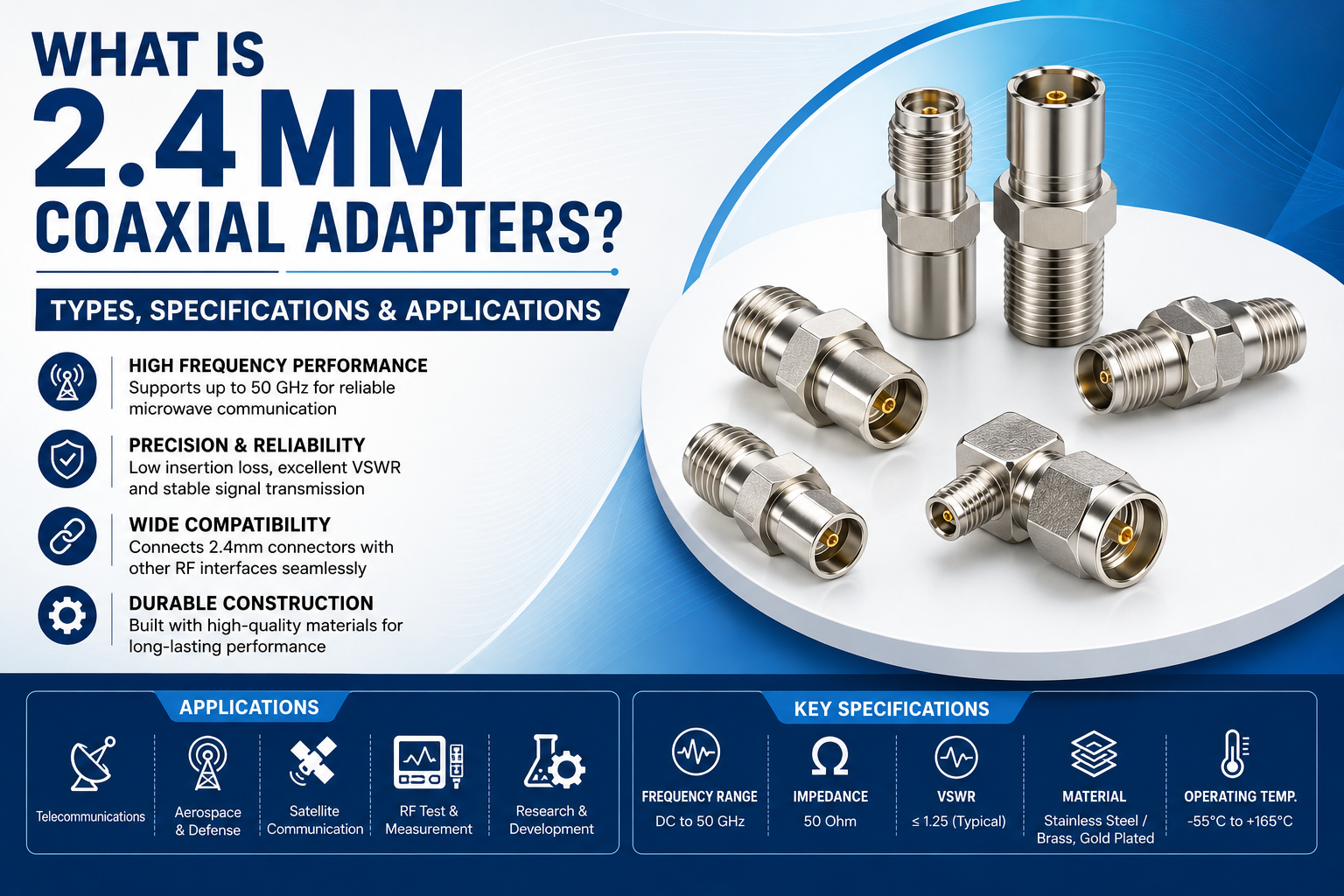 2.4mm Coaxial Adapter