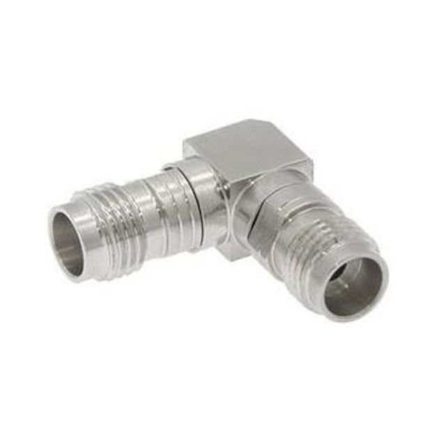 2.4mm Female to 1.85mm Female Right Angle Adapter