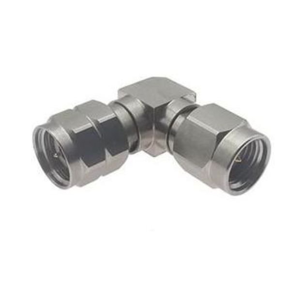 2.4mm Male to 2.92mm Male Right Angle Adapter