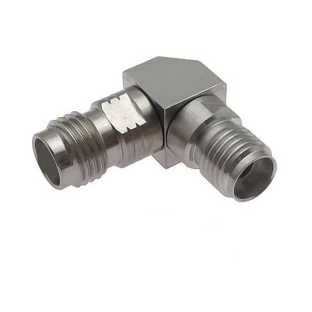 2.92mm Female to 1.85mm Female Right Angle Adapter