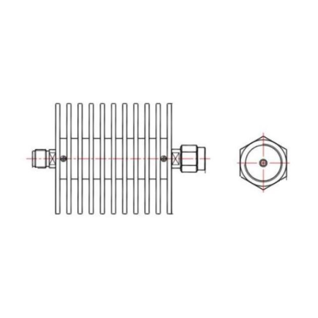 20dB Fixed Attenuator