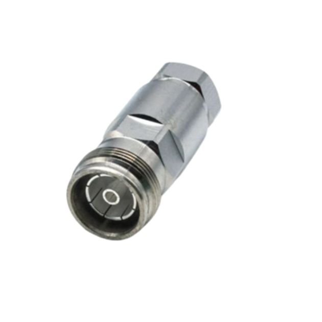4.3-10 Female Straight Connector for 1/2" Flexible Cable