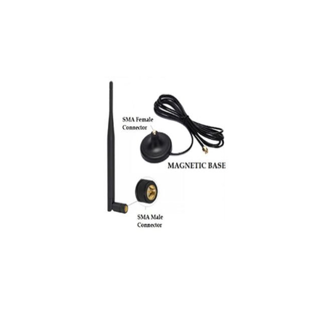 4G 5dBi Rubber Magnetic With RG174 Cable