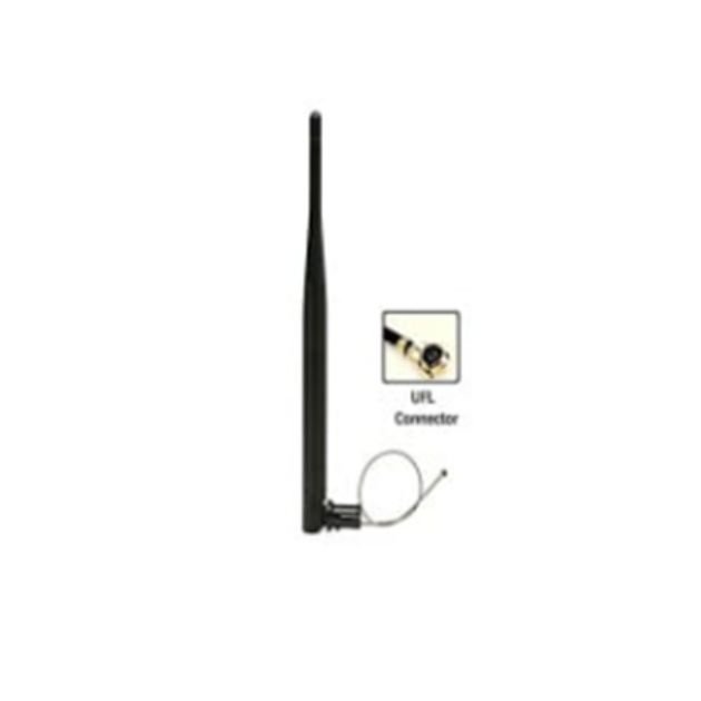 868MHz 5dBi Rubber Duck Antenna With 1.13mm Cable