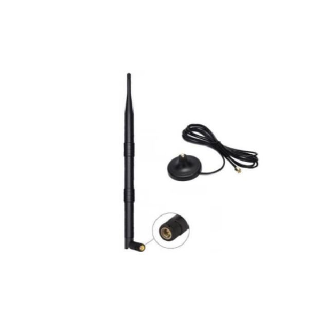 9 dBi Rubber duck Antenna with Magnetic base 698-2700 MHz