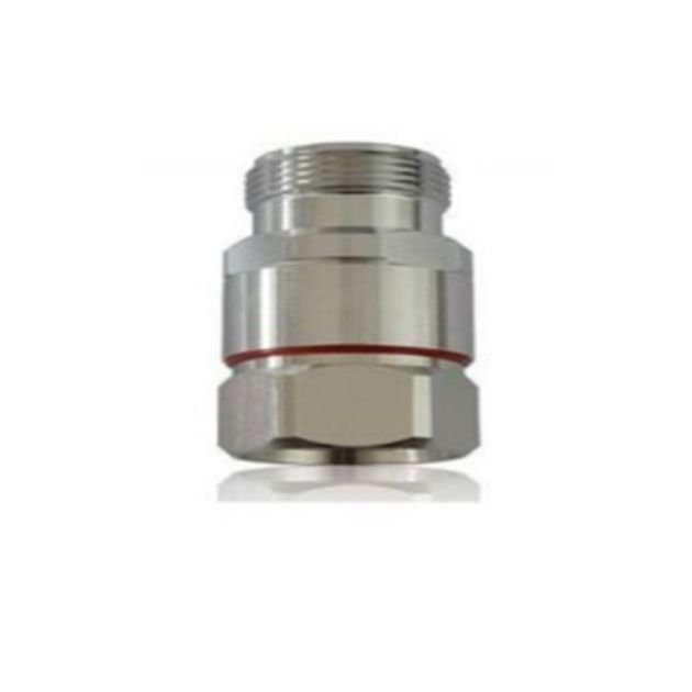 DIN Female Straight Connector for 1-14” Flexible Cable Clamp Type