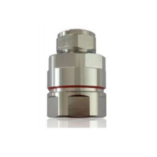 DIN Male Straight Connector for 1-14” Flexible Cable Clamp Type