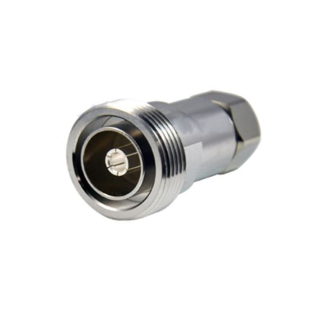 Din Female Straight Connector for ½” Flexible Cable Clamp Type