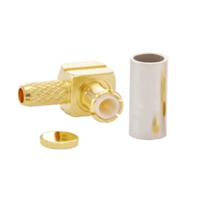 MCX Male Right Angle Crimp Connector RG316 RG174RG188LMR100