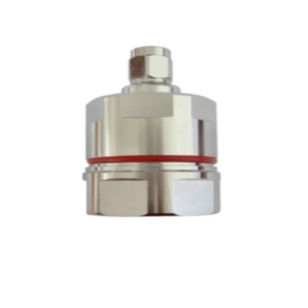 N Male Straight Connector for 1-14 Flexible Cable Clamp Type