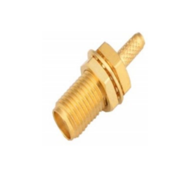 SMA Female Bulkhead Crimp Connector