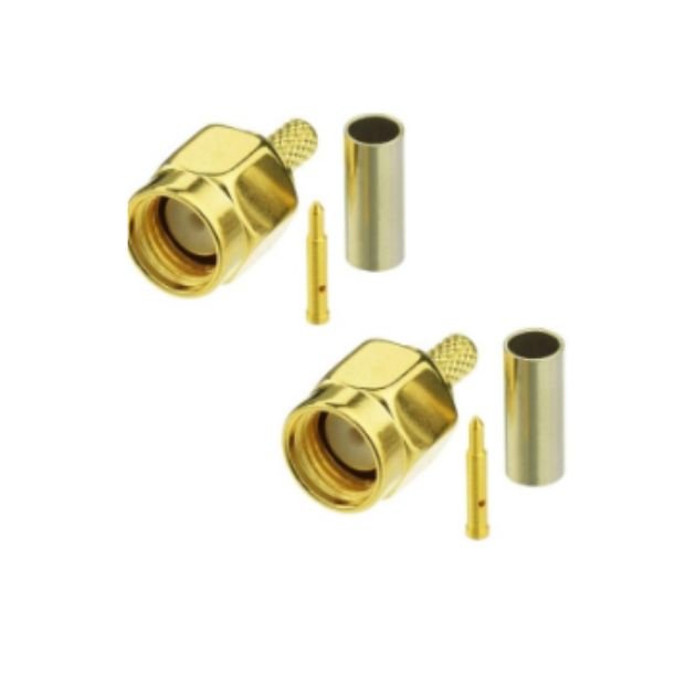 SMA Male Crimp Connector For RG316RG174RG188LMR100 Cable