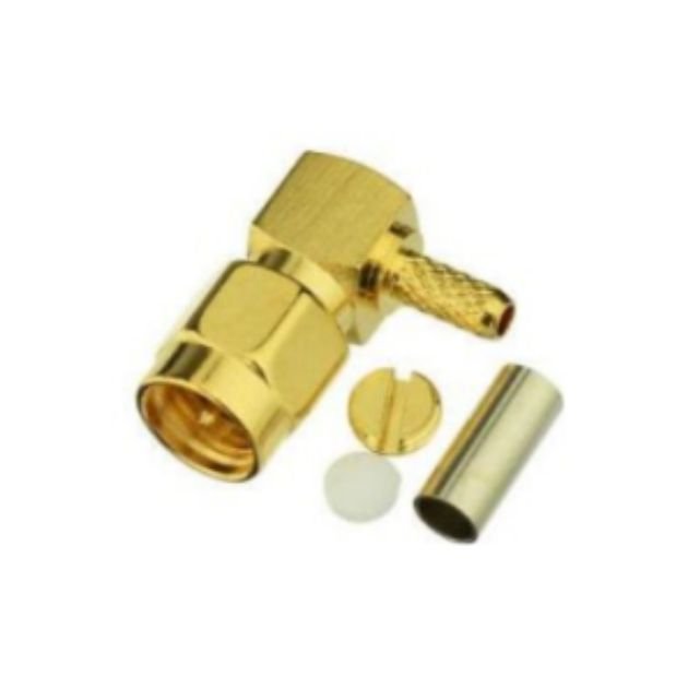 SMA Male RA for RG316 174 LMR 100 Crimp Connector