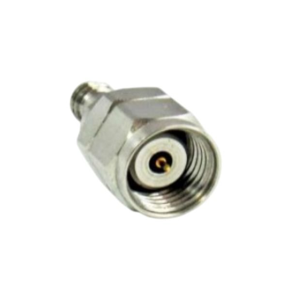 1.0 MM FEMALE TO 1.85 MALE ADAPTER Part No. SRFS–10185FM67