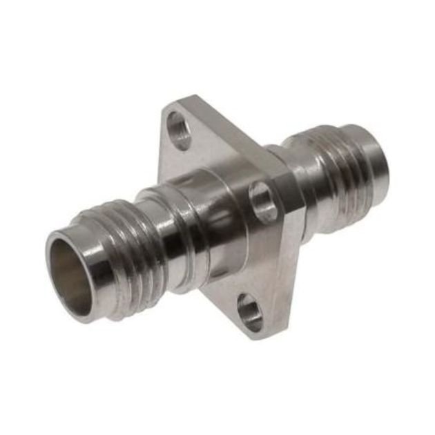 2.4mm Female to 2.4mm Female 4 Hole Flange Adapter