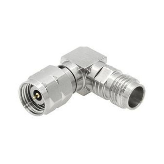 2.4mm Male to 1.85mm Female Right Angle Adapter