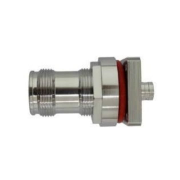 4.3-10(MINI DIN) FEMALE FLANGE CONNECTOR FOR 141 CABLE