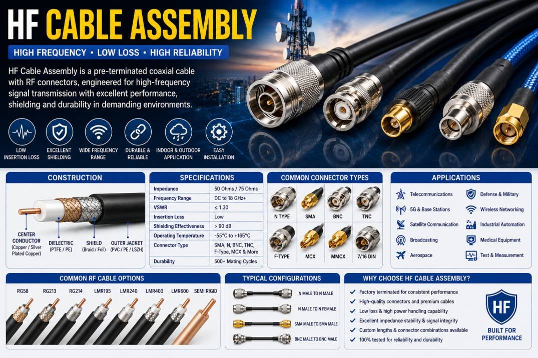 HF Cable Assembly