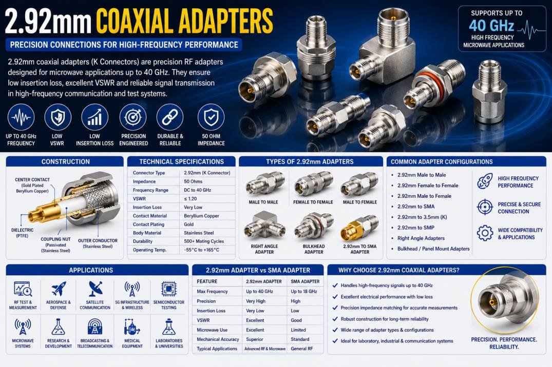 2.92mm Coaxial Adapters