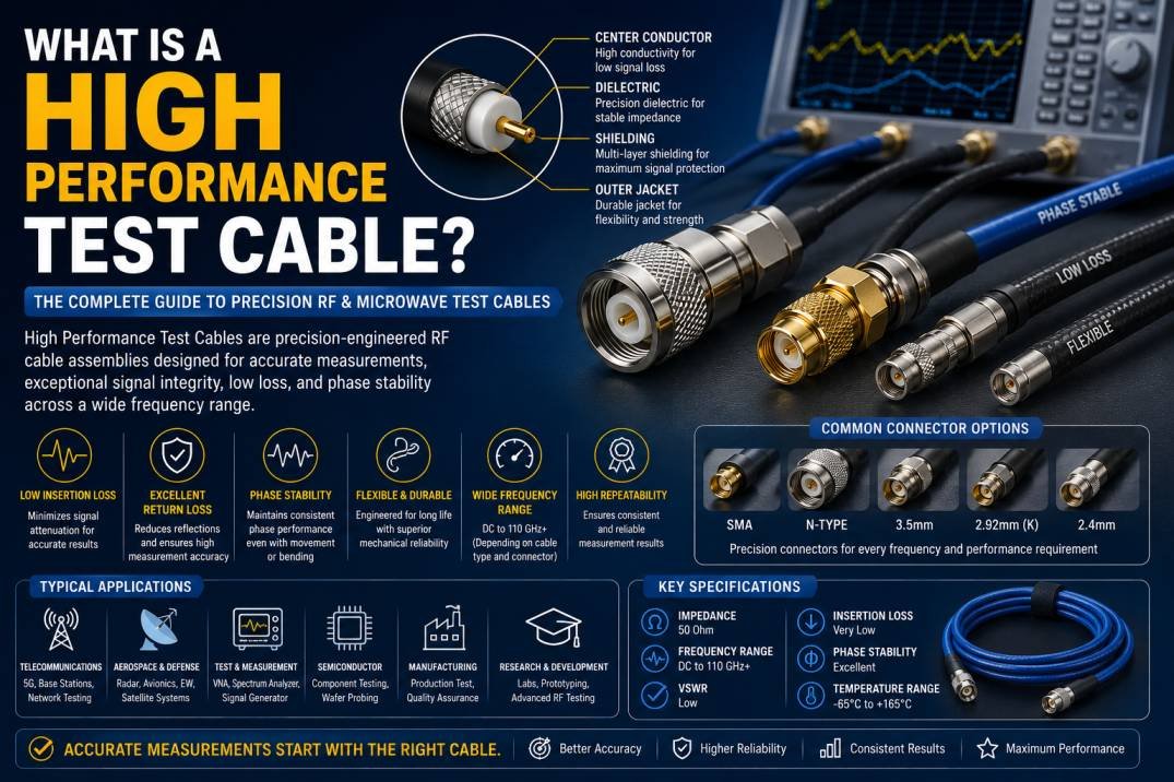 High Performance Test Cable