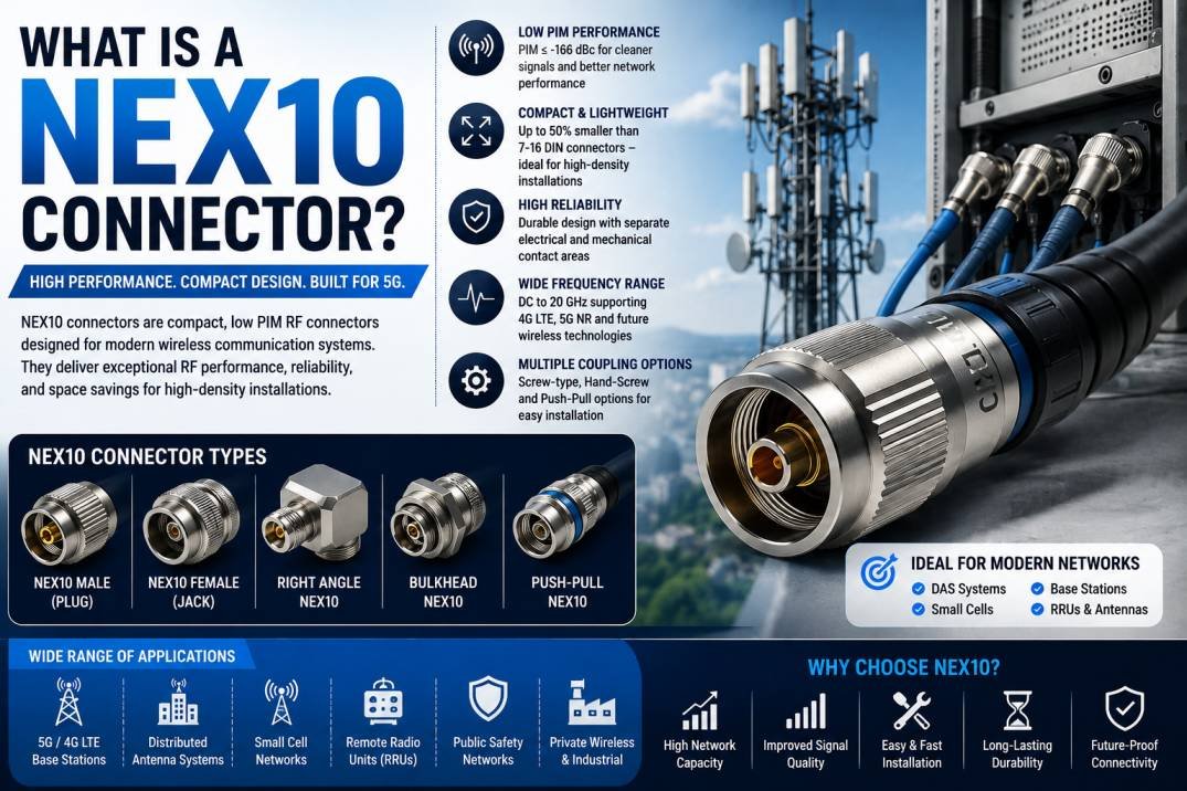 NEX10 connectors