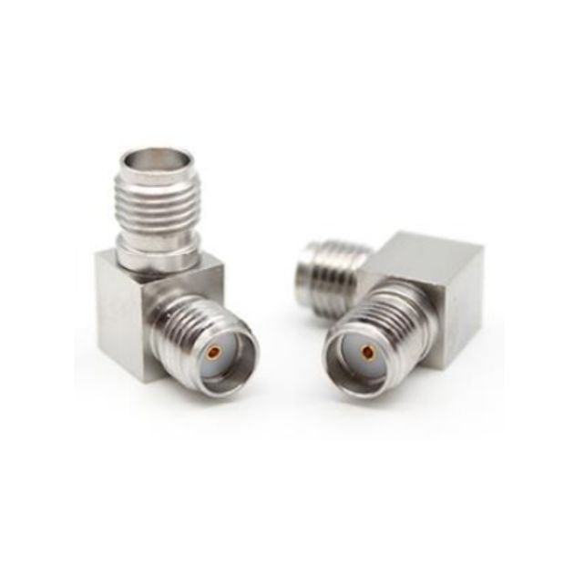 SMA Female to Female Right-Angle Adaptor