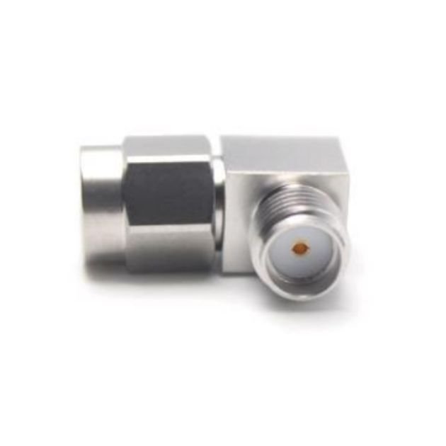 SMA Male to Female Right Angle RF Coaxial Adaptor