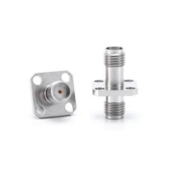 SMA female to SMA female 4 Hole Flange RF Coaxial Adaptor