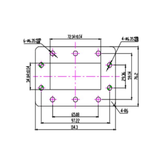 Waveguide to Coaxial Adapter (End-Launch) SRFS32WECANKPA