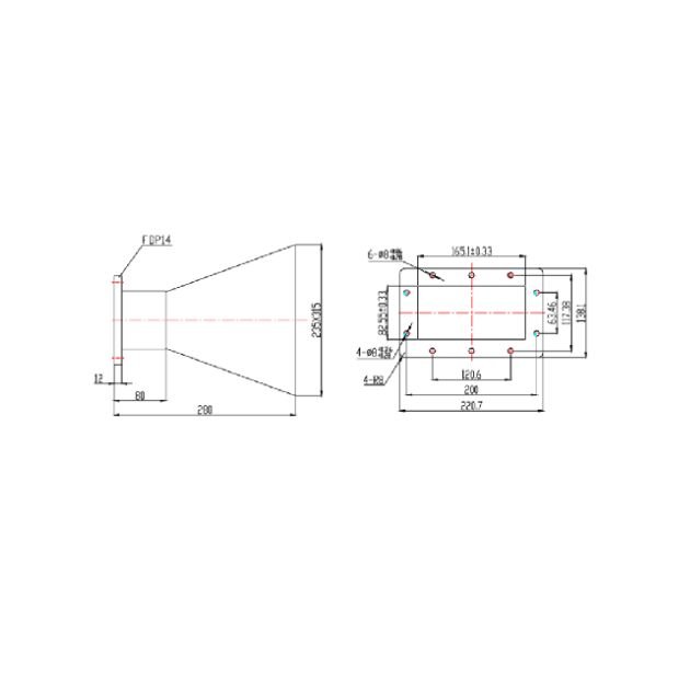 Standard Gain Horn Antenna SRFS-14SG-HA15