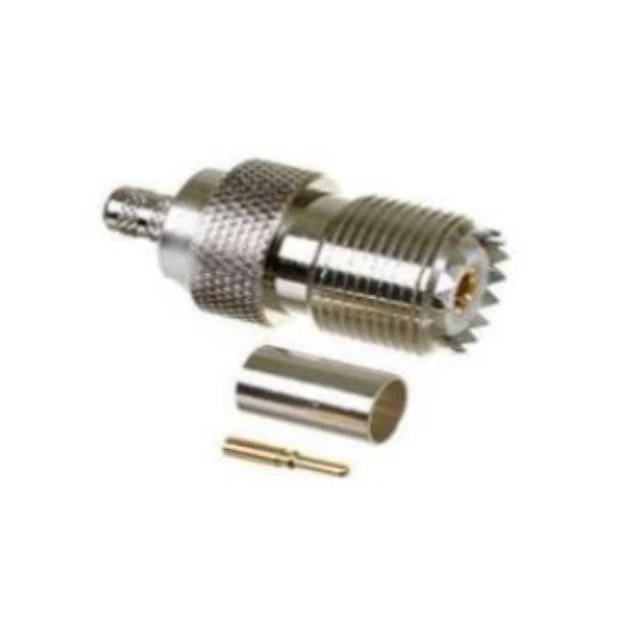 UHF FEMALE CRIMP CONNECTOR FOR LMR 240