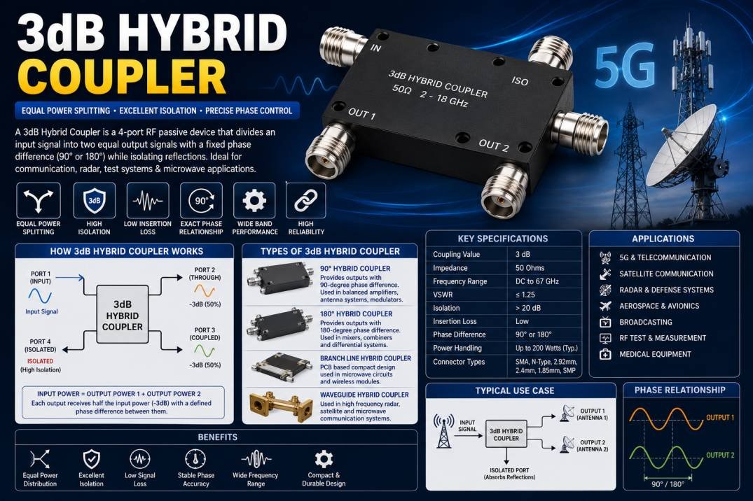 3dB Hybrid Coupler