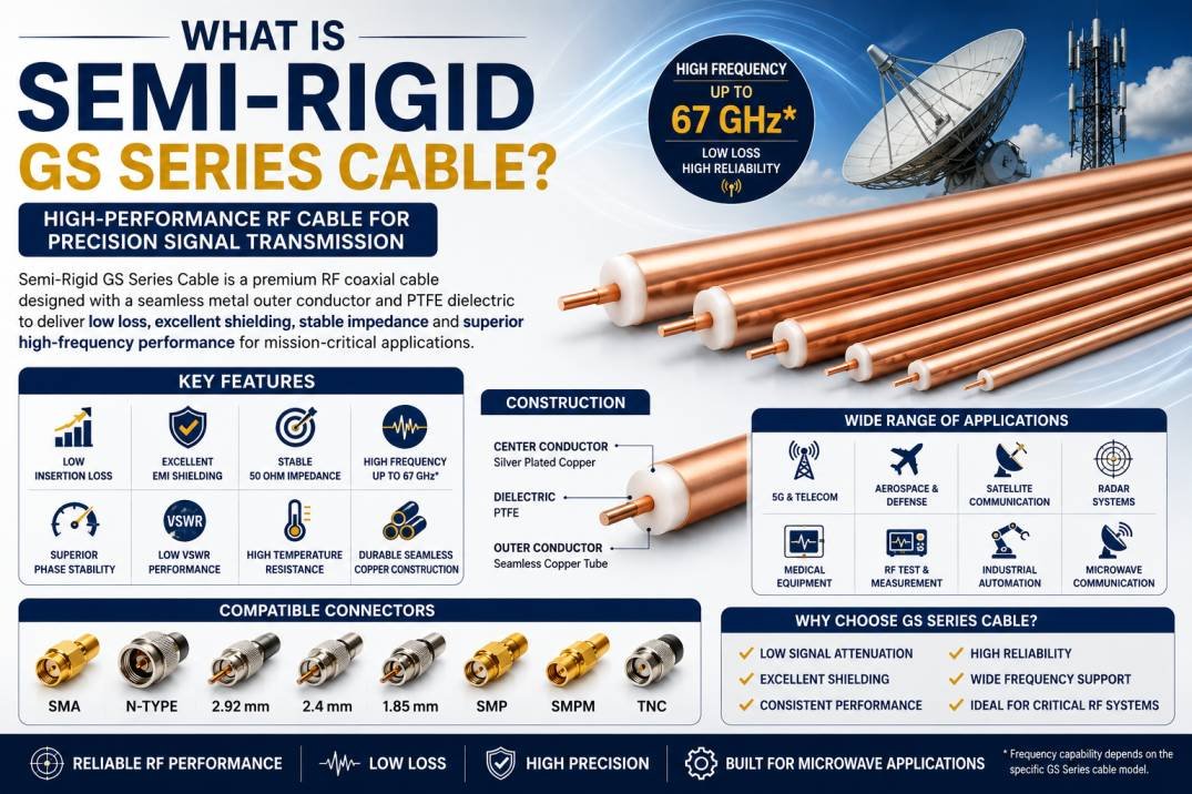 Semi-Rigid GS Series Cable