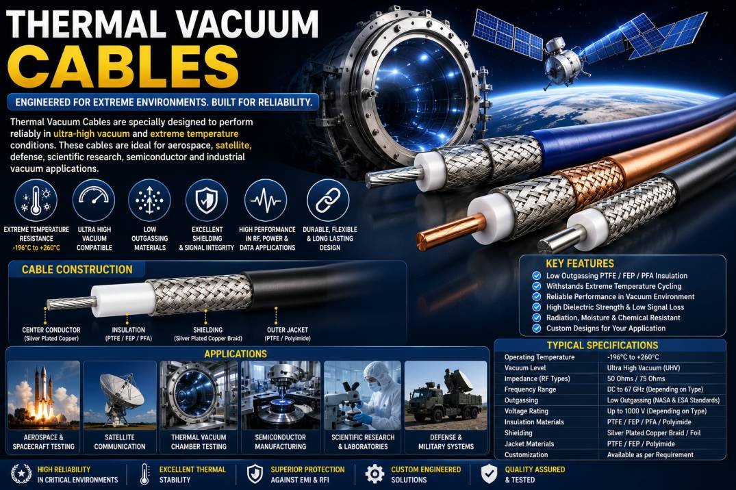 Thermal Vacuum Cable