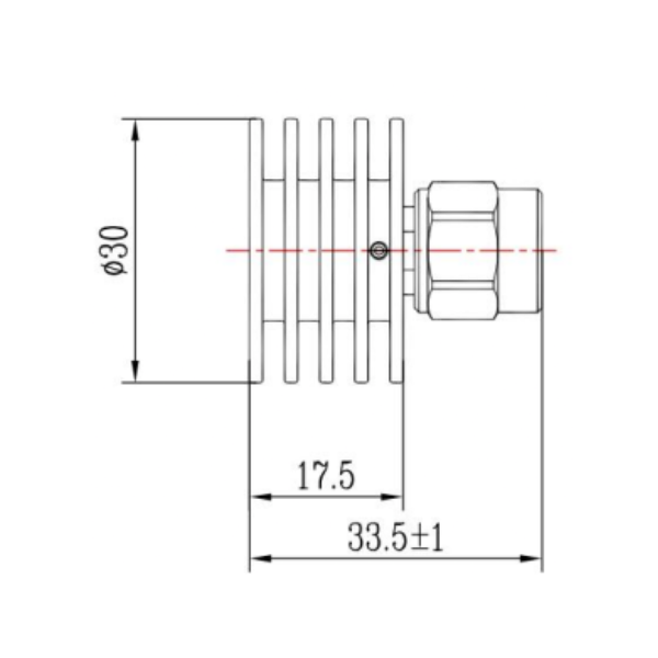 DC-4GHz,TNC Male,10 Watts SRFS-T0410T2