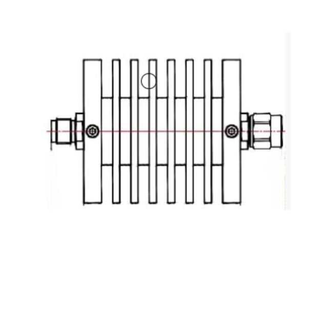 DC-4 GHz, 1-50 dB, 50 Watts, TNC, Unidirectional - SRFS- 04XXTD50-S
