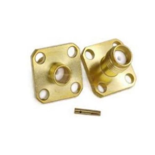SMA Female 4 Hole Connector RG141 SUCO